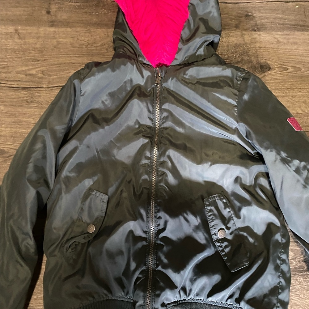 Calvin Klein girls rain coat